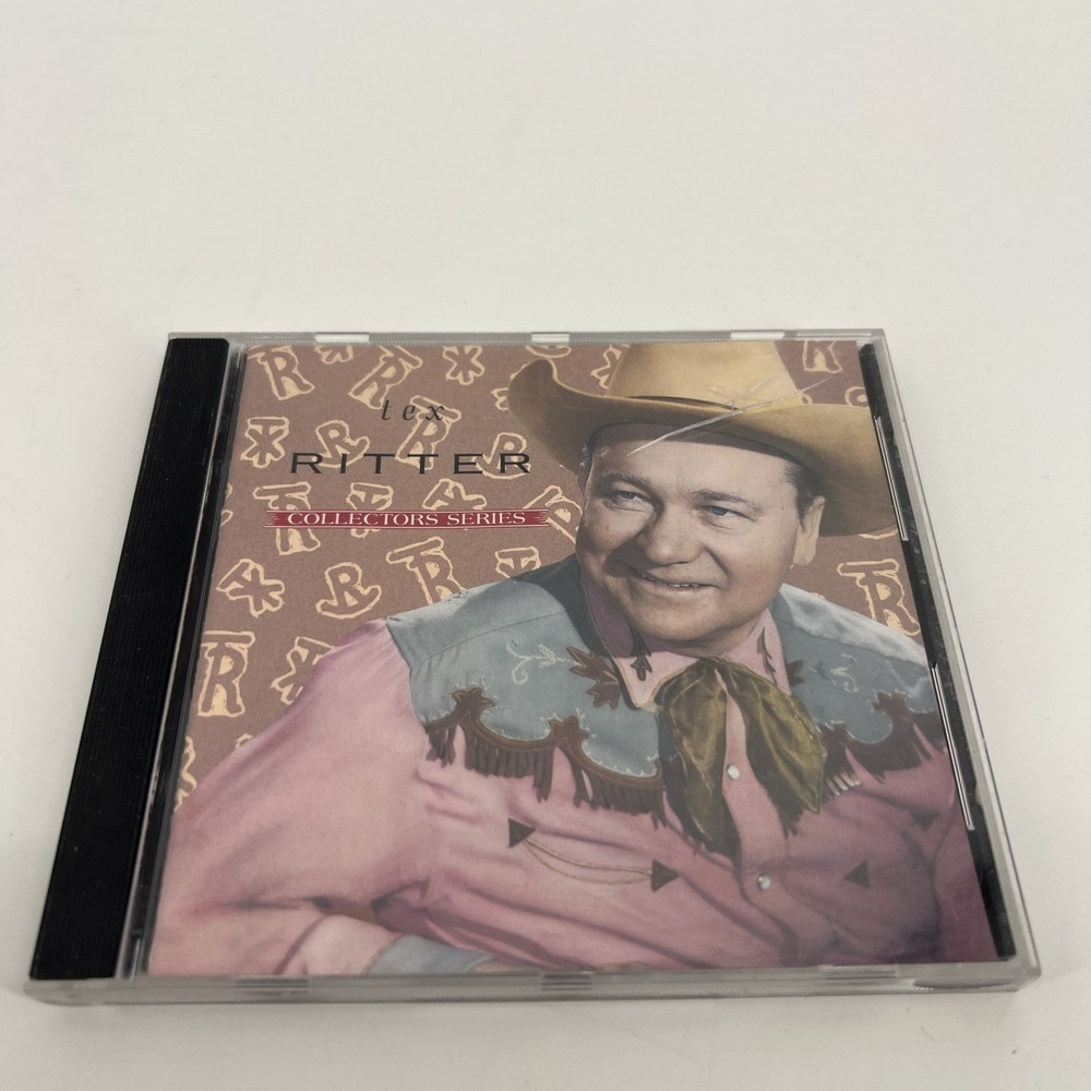 CD Tex Ritter Collectors Series Greatest Hits Best -There's a New Moon WESTERN